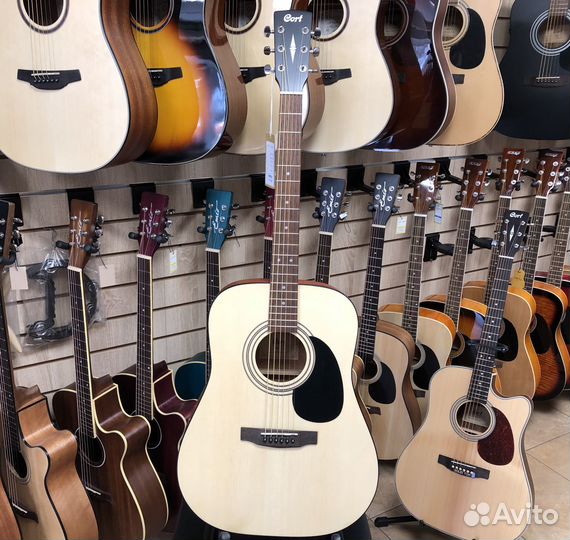 Гитара электроакустическая Cort AD810E-OP + чехол