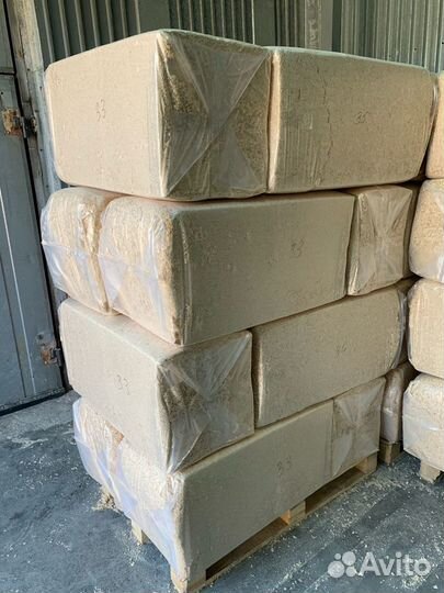 Стружка сухая древесная прессованная