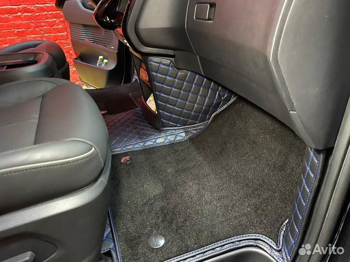 Коврики 3D автомобильные из экокожи не Китай