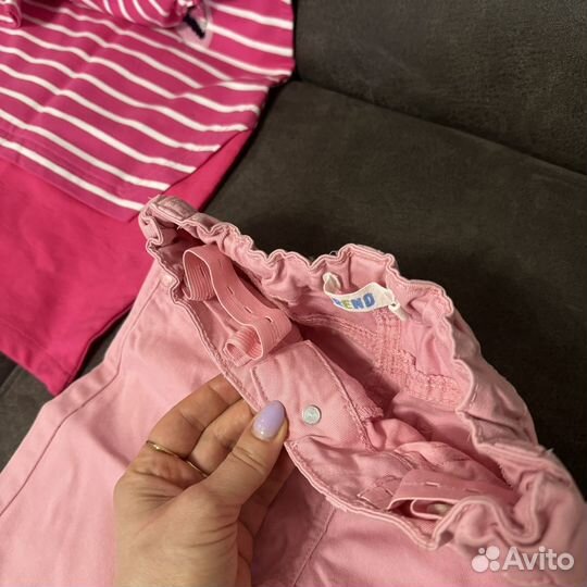 Вещи пакетом на девочку 128 134