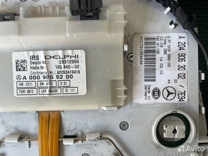 Плафон салона Mercedes Benz W204