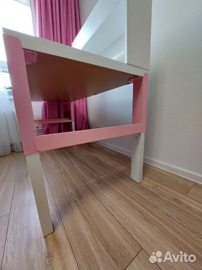 Стол с дополнительным модулем, 128x58 см IKEA pahl