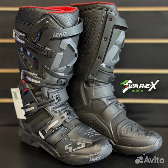 Мотоботы Leatt 5.5 FlexLock Boot Graphene размер43