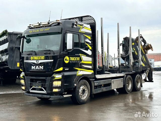 MAN TGX с КМУ, 2019