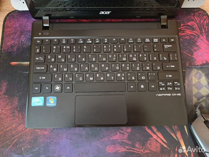 Ноутбук acer aspire one 756