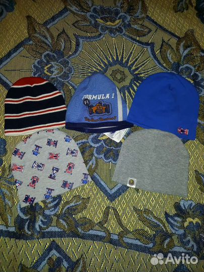 Шапки, варежки, перчатки, манишка,кепки-панамки (н