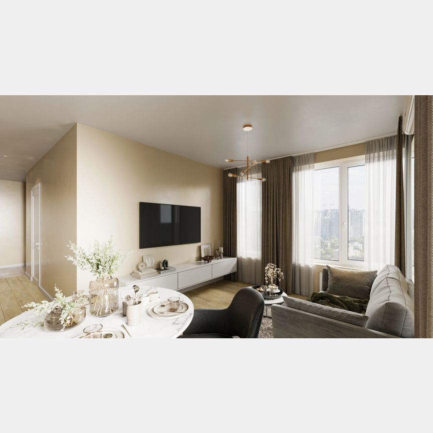 1-к. апартаменты, 42 м², 7/9 эт.