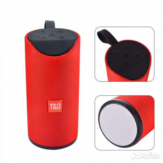 Портативная Bluetooth колонка Portable T113 (красн