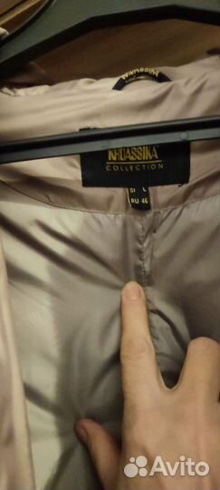 Пуховик женский 44 46 бу