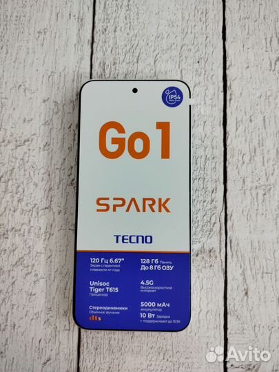 TECNO Spark Go 1, 4/128 ГБ