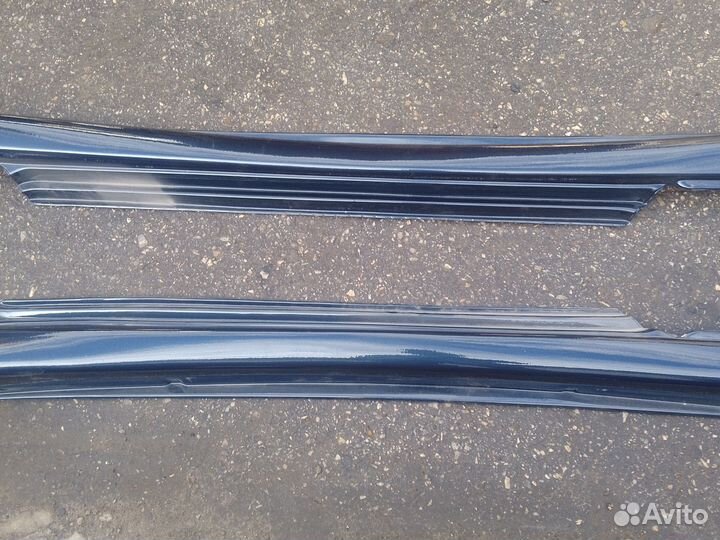 Накладки на пороги ваз 2113