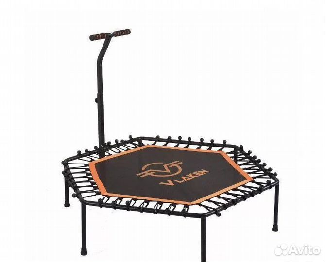 Батут для фитнеса с ручкой