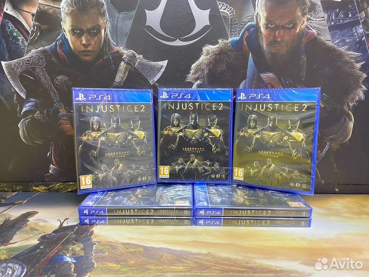 Injustice 2 Legendary Edition PS4 Новый диск