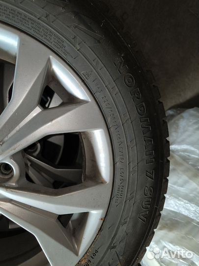 Диски r17 5x114.3 С шинами Nokian