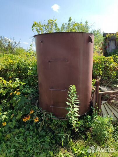 Бочка металлическая