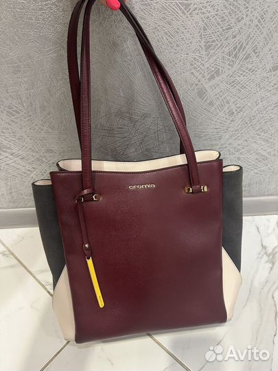 Сумка натуральная кожа cromia