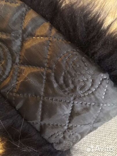 Воротник песец крашеный