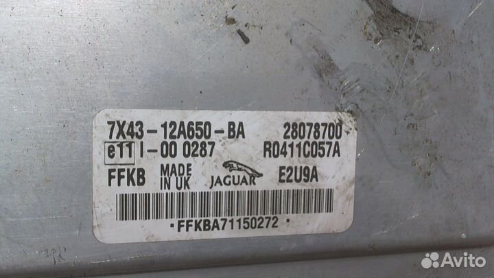 Блок управления двигателем Jaguar X-type, 2007