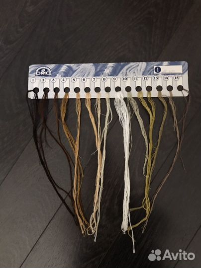 Набор для вышивания крестом остатки рто