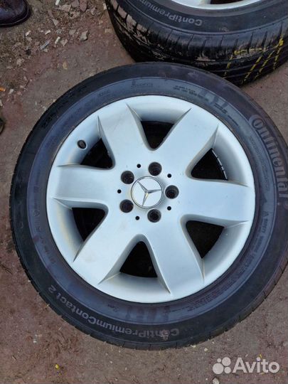 Колеса оригинальные на Mercedes Benz Vito R17