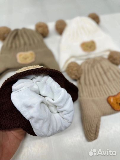 Шапка детская зимняя