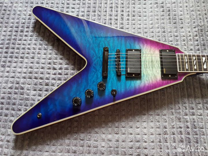 Gibson Flying V RainbowBurst (Replica)