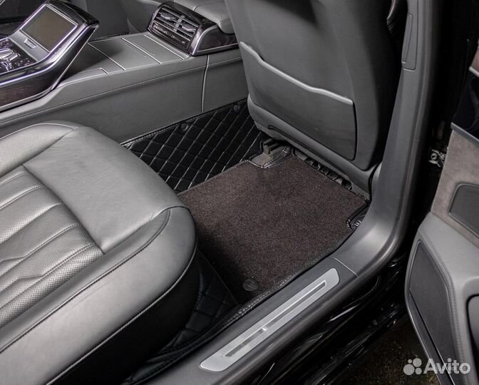 3D коврики из экокожи для Audi a8