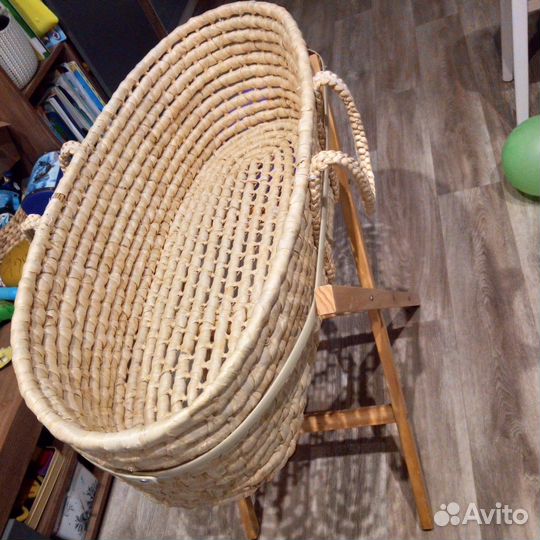 Плетёная люлька колыбель переноска, торг уместен