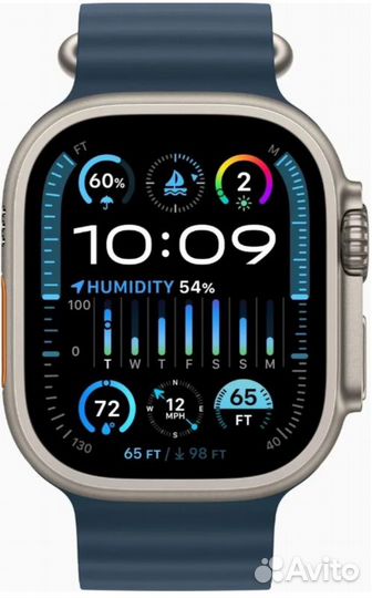 Apple watch Ultra 2 49mm Ocean Band Blue
