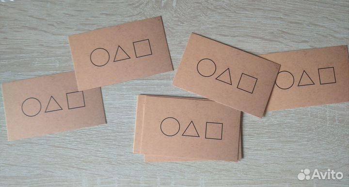 Игра в кальмара пригласительные карточки