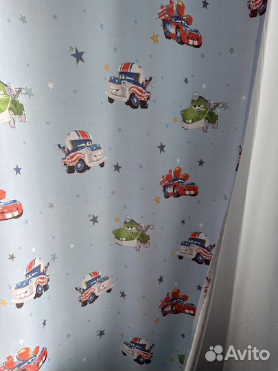 Детские Шторы с гардиной