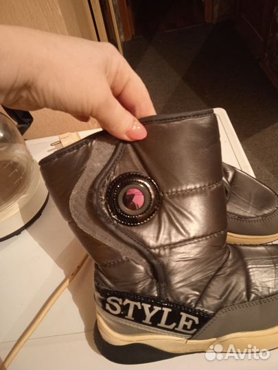 Дутики зимние детские