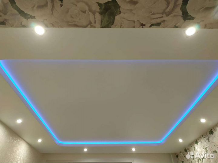 Натяжные потолки Рамонь