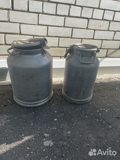 Фляга алюминиевая бу 40лх4 и20х1