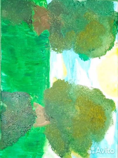 Картина маслом на холсте 