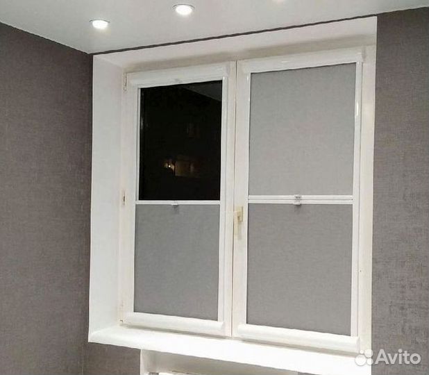 Рулонные шторы зебра