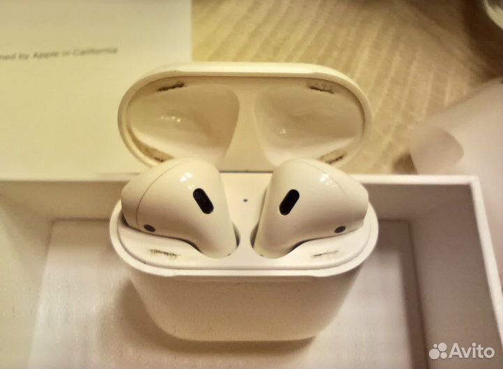 Беспроводные наушники apple airpods 1 оригинал