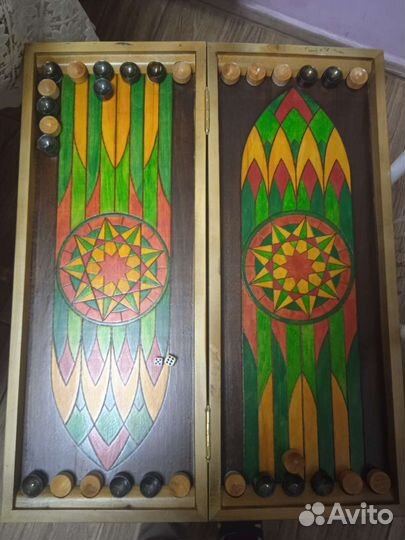 Нарды ручной работы