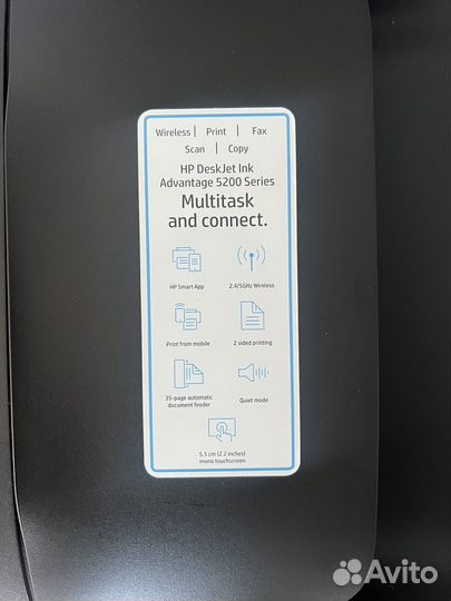 Принтер цветной HP deskjet Ink Advantage 5275