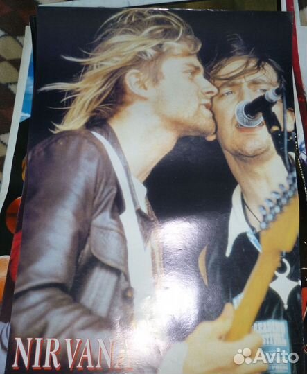 Плакаты 2000-х: Кобейн Продиджи Нирвана Рамстайн