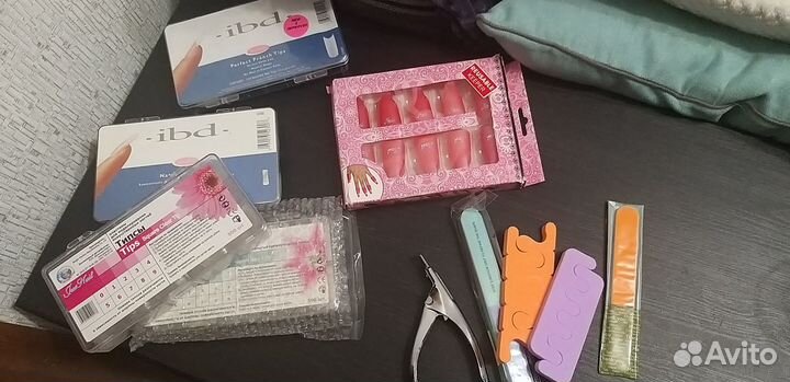 Маникюрные принадлежности(Набор) +shellac,гель лак