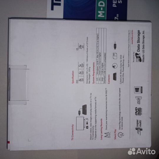 Внешний usb привод LG GP60NB60 Black