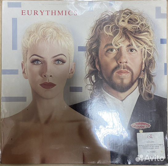 Eurythmics оригинальные виниловые пластинки