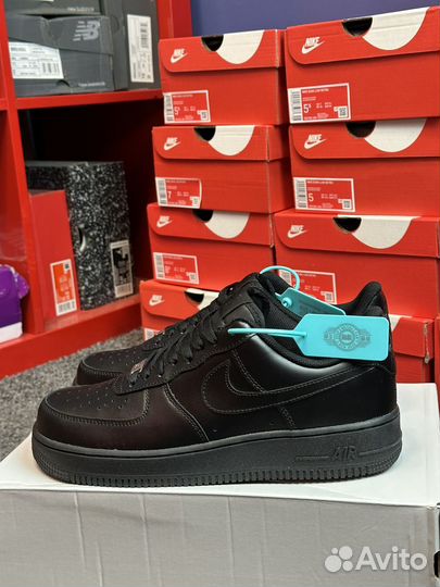 Nike Air Force 1'07 black оригинал