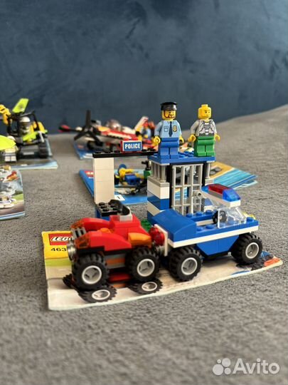 Lego city лего60078 60102 60123 60019 60150 4636
