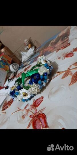 Венок ручной работы