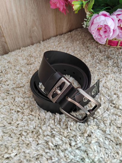 Мужской ремень из эко кожи philpp plein