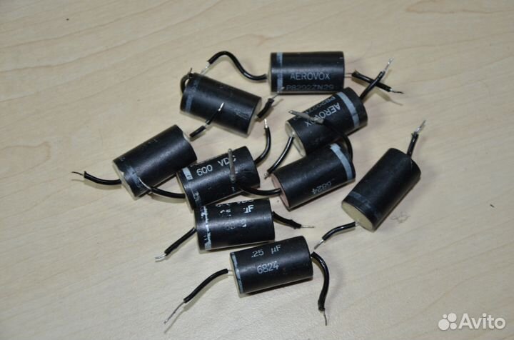 Конденсаторы Aerovox 600v 0.25u пленочные
