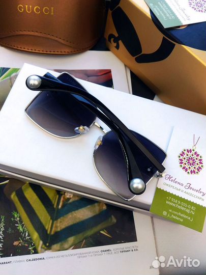 Очки Gucci в серебре (192)