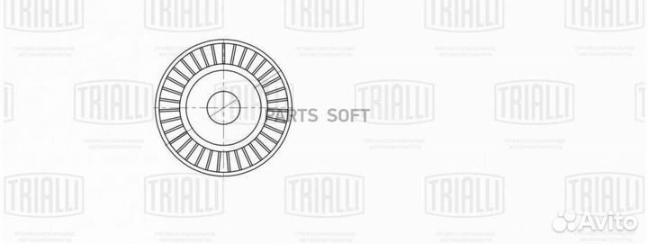 Trialli CM5093 Ролик привод. ремня для а/м Ford Es